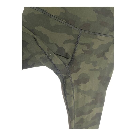Lululemon Align Pant *Full Length 28" Incognito Camo Multi Gator Green-sz 4 - Picture 9 of 10